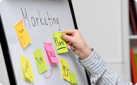 Marketing planning and strategy session