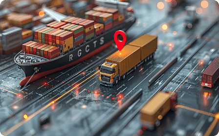 Global supply chain and logistics network